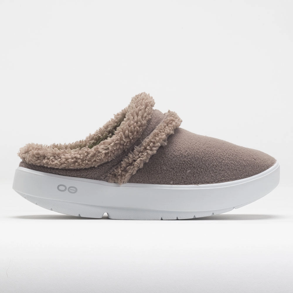 machine - washable upper shoes OOFOS OOcoozie Mule Women's  Chocolate