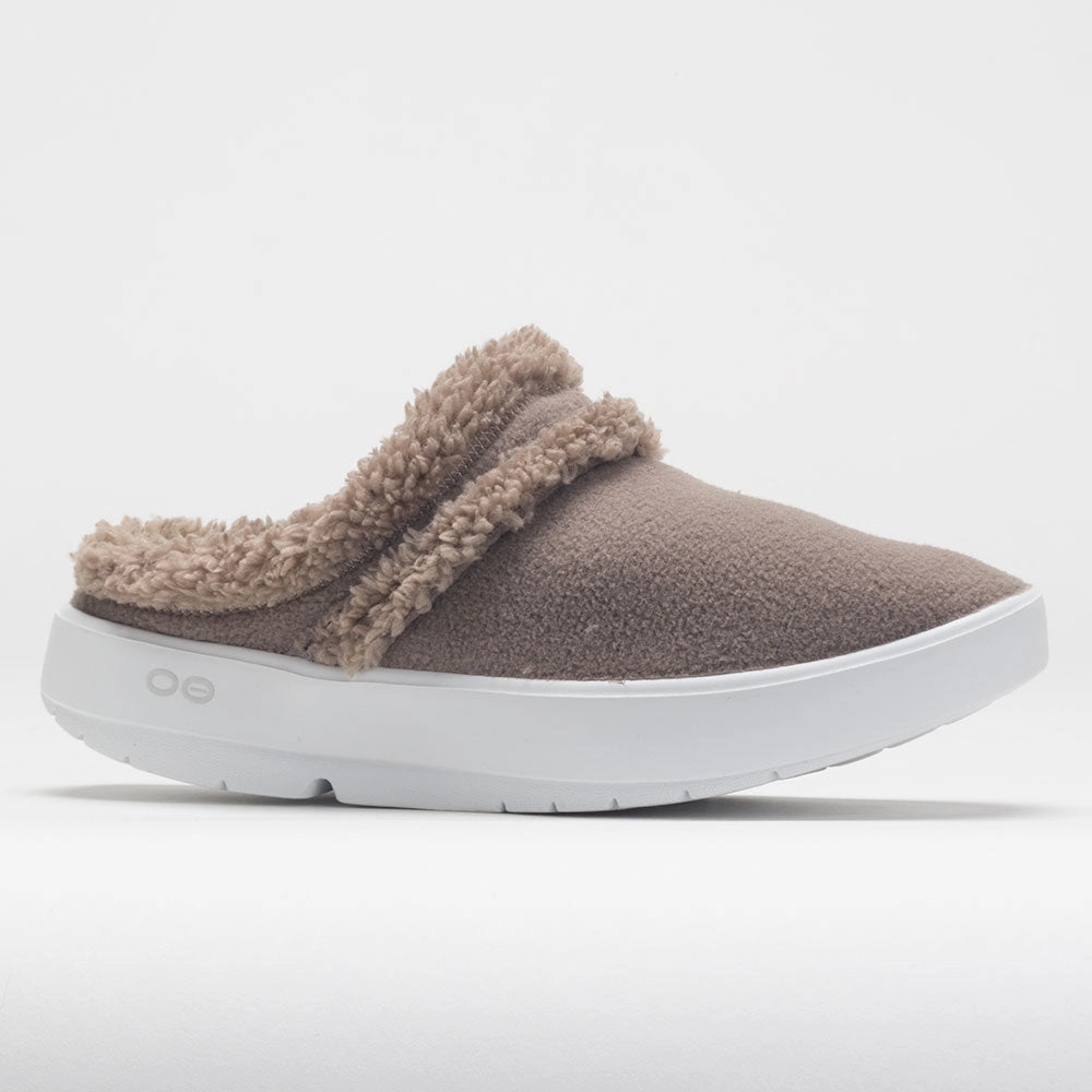 OOFOS OOcoozie Mule Women's  Chocolate embossed running shoes