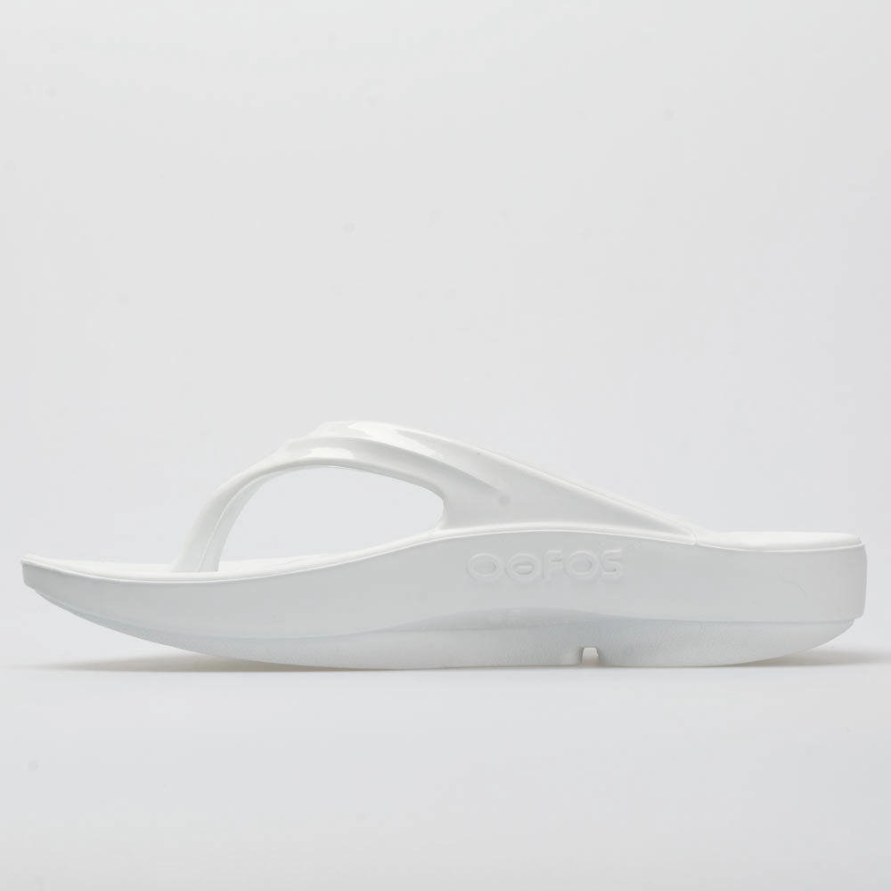 Vegan - friendly OOFOS OOlala Women's  White/White