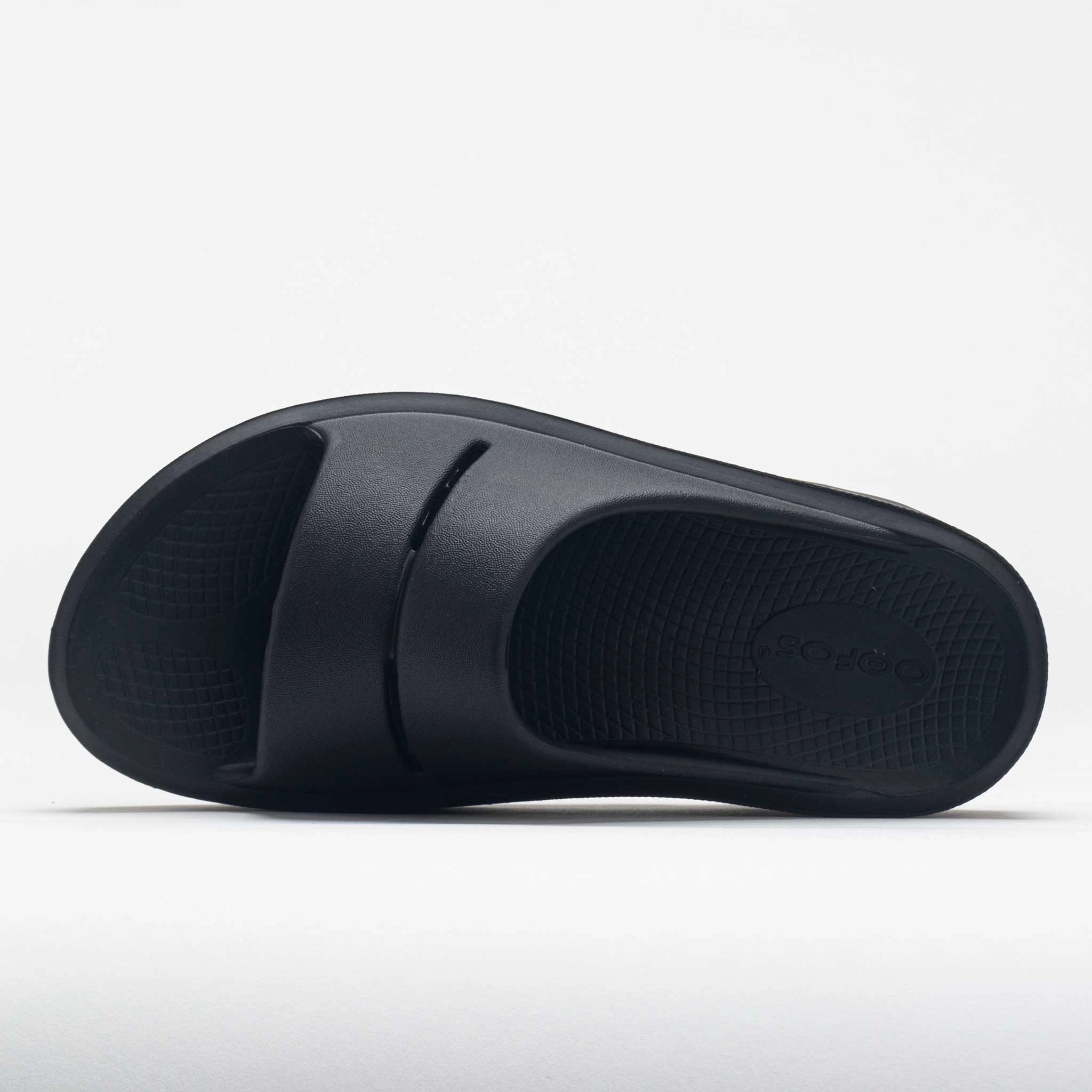 Shock - absorbing feature water - repellent upper shoes OOFOS OOmega OOahh Women's  Black