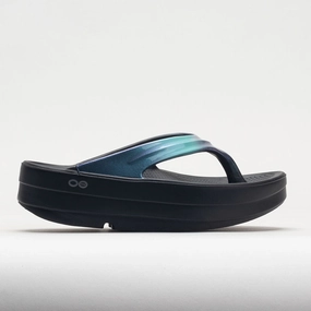 All-Terrain Flexibility bounce - providing shoes OOFOS OOmega OOlala Luxe Women's  Atlantis