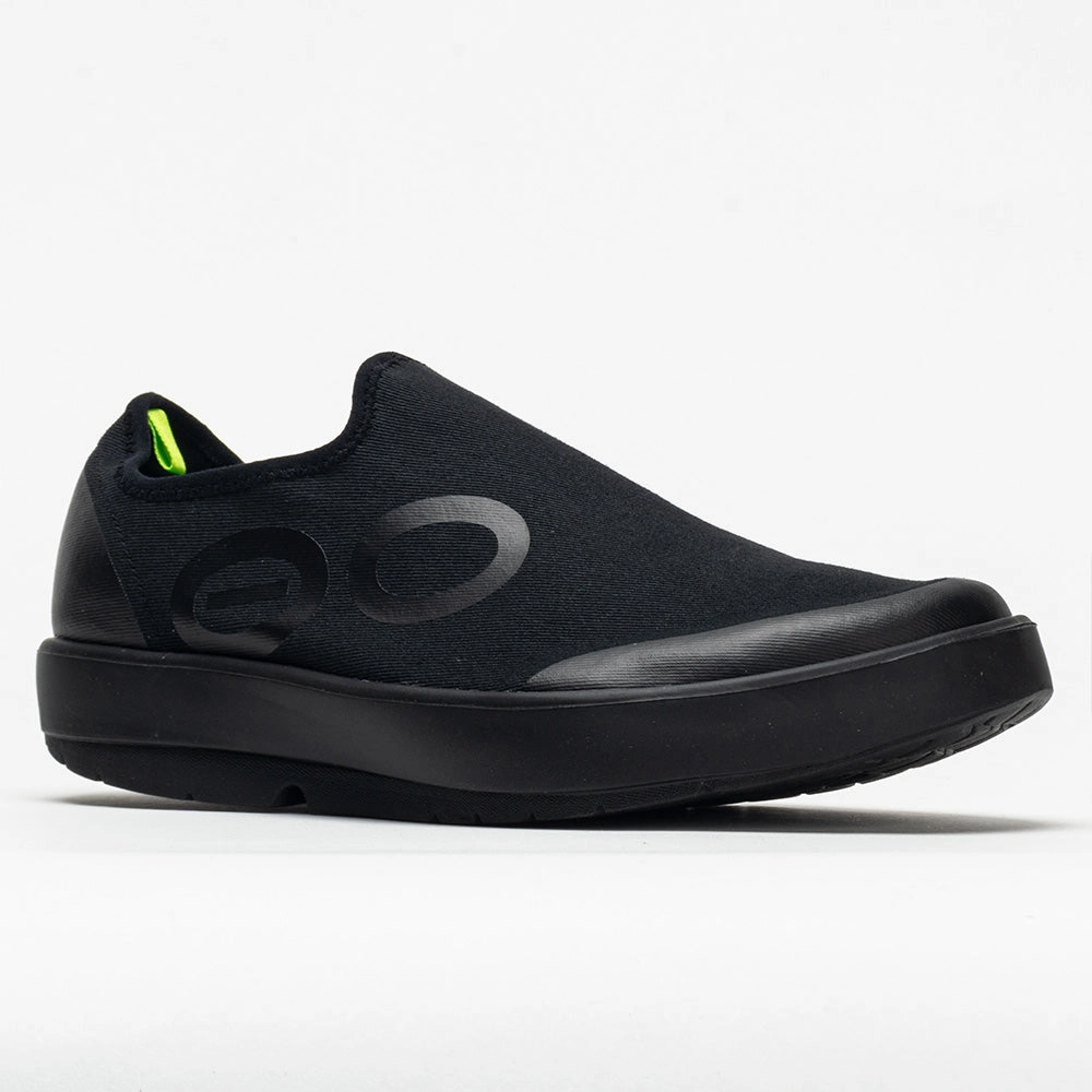 spandex shoes removable - insole - convenience - replaceability shoes OOFOS OOmg eeZee Men's  Black