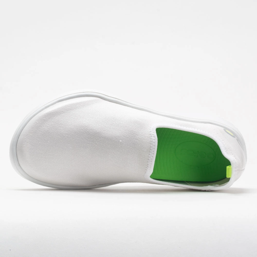 OOFOS OOmg eeZee Women's  White/White synthetic - upper - durability - strength shoes