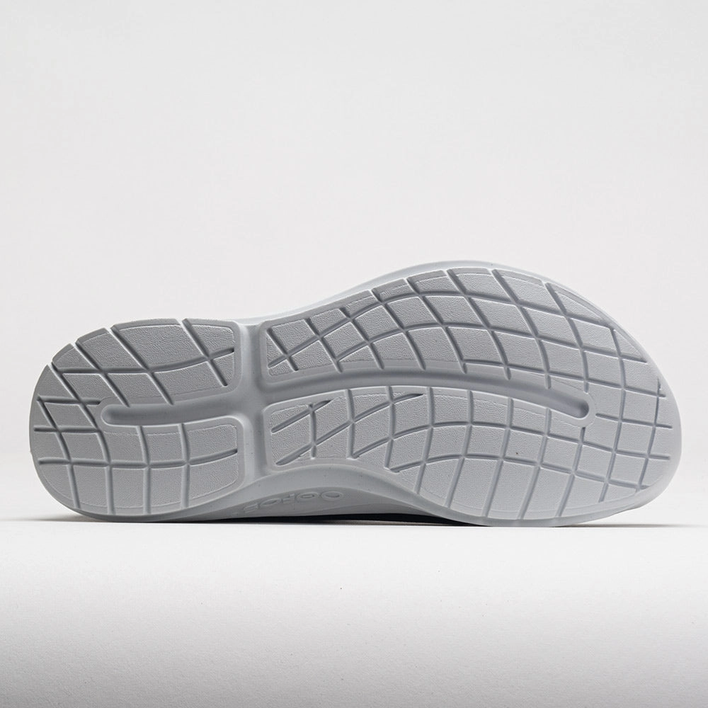 Leather Upper OOFOS OOmg Sport LS Men's  White/Black