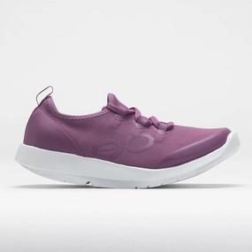 OOFOS OOmg Sport LS Women's  White/Plum Sweat Control running - specific footwear