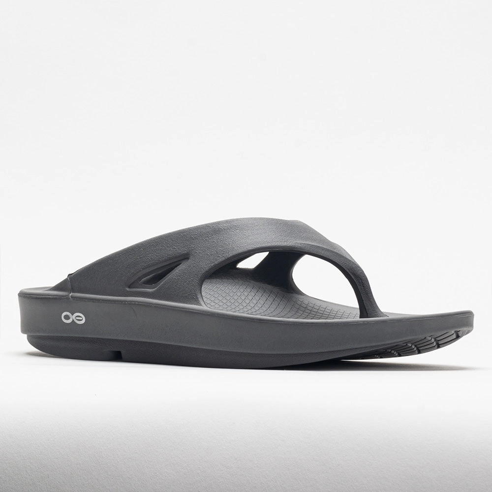 OOFOS OOriginal Men's  Slate shock - absorbing sole running in the snow shoes