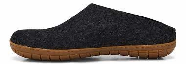 Simple Footwear Open Heel/Slip On Charcoal (Rubber)