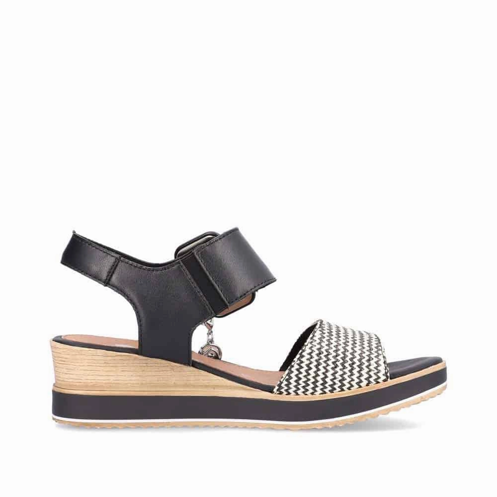 D6453-01 Black Multi Wedge Cool Fit