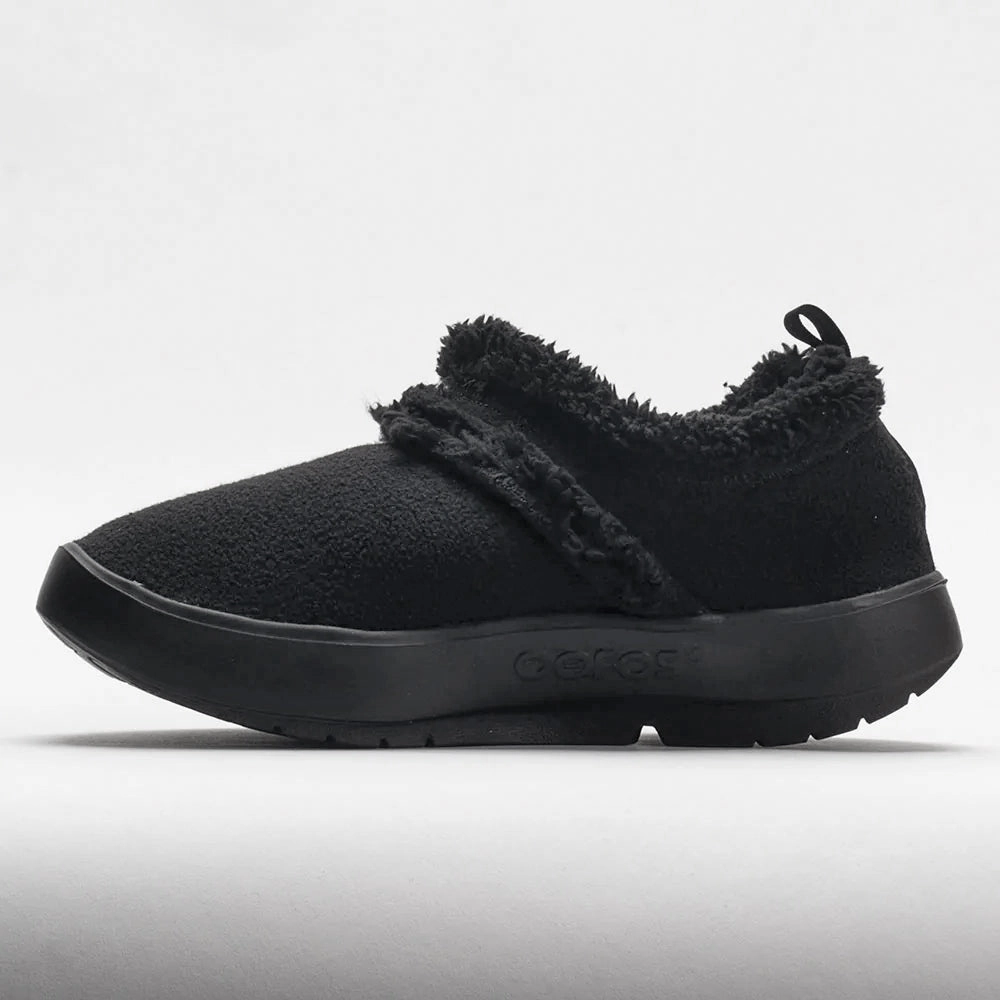 night running shoes OOFOS OOcoozie Low Women's  Black