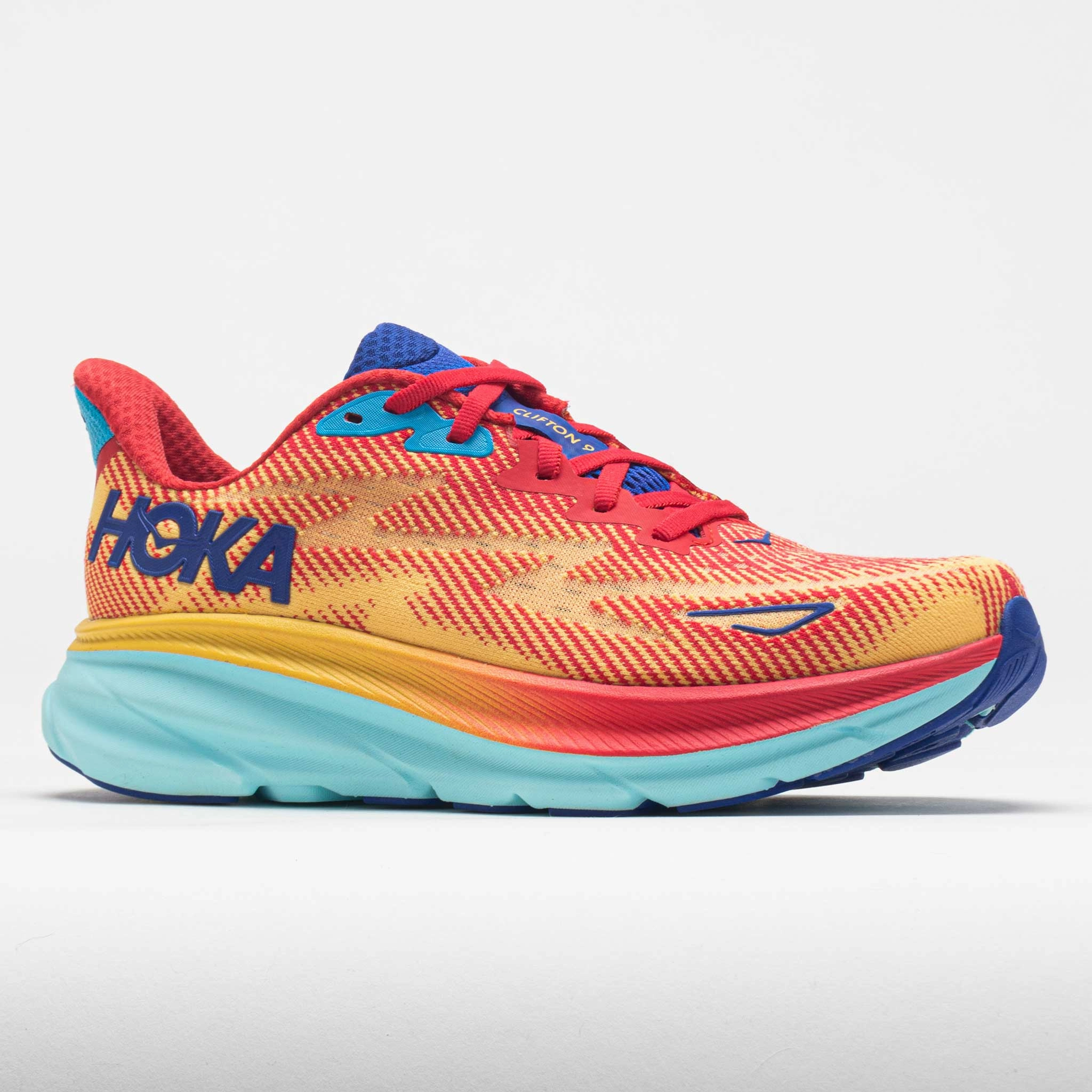 HOKA Clifton 9 Men's  Cerise/Cloudless Trendy