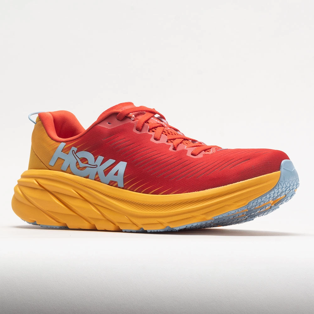 HOKA Rincon 3 Men's  Fiesta/Amber Yellow ToeProtection