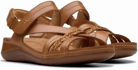 Padded Heel Clarks Women's Cecily Strap Sandal