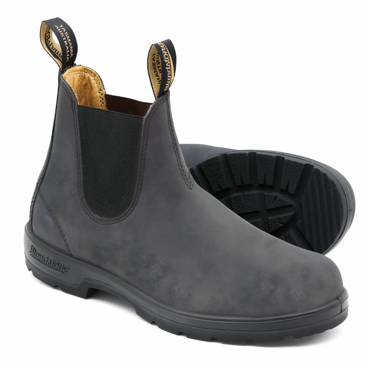 587 Blundstone Classic Rustic Black Wind Resistant Desert Wear