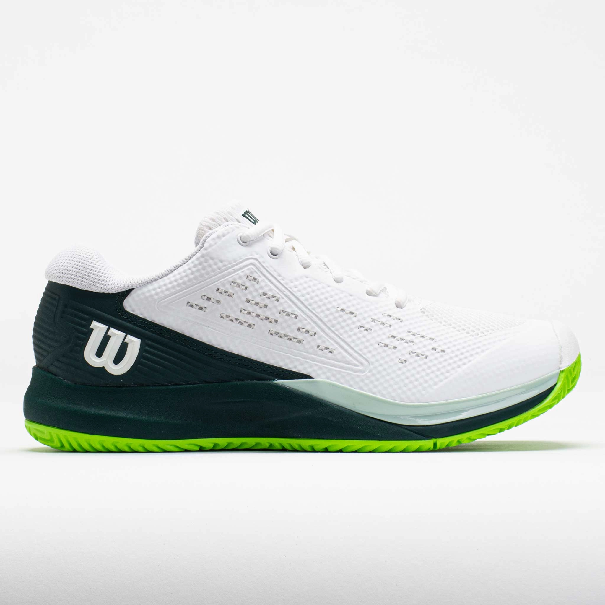 triple - jump shoes cold weather running shoes Wilson Rush Pro Ace Men's  White/Ponderosa/Jasmine Green