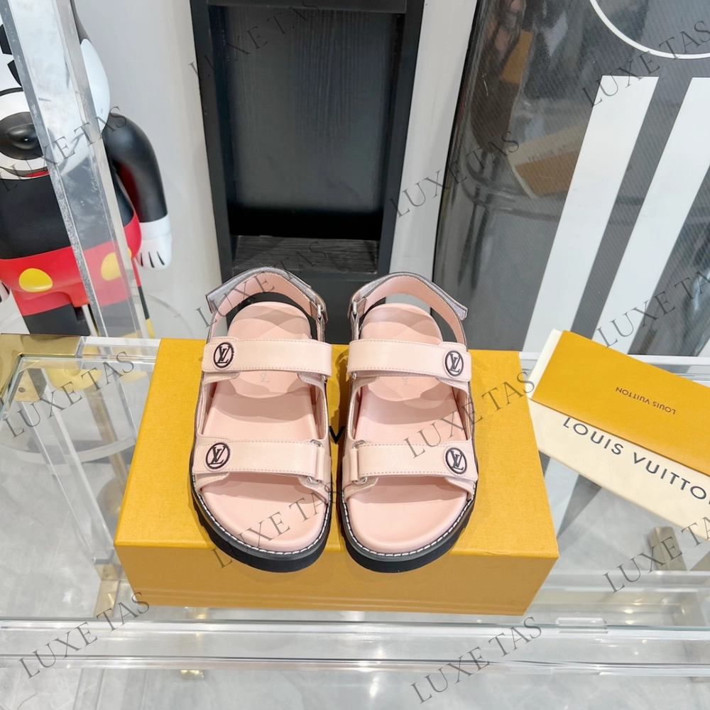 Modern Glow Paseo Flat Comfort Sandal Pink Designer Slides & Sandals for Women