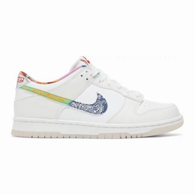 Built For Motion Air Flow Nike Dunk Low (GS), Multi-Color Paisley