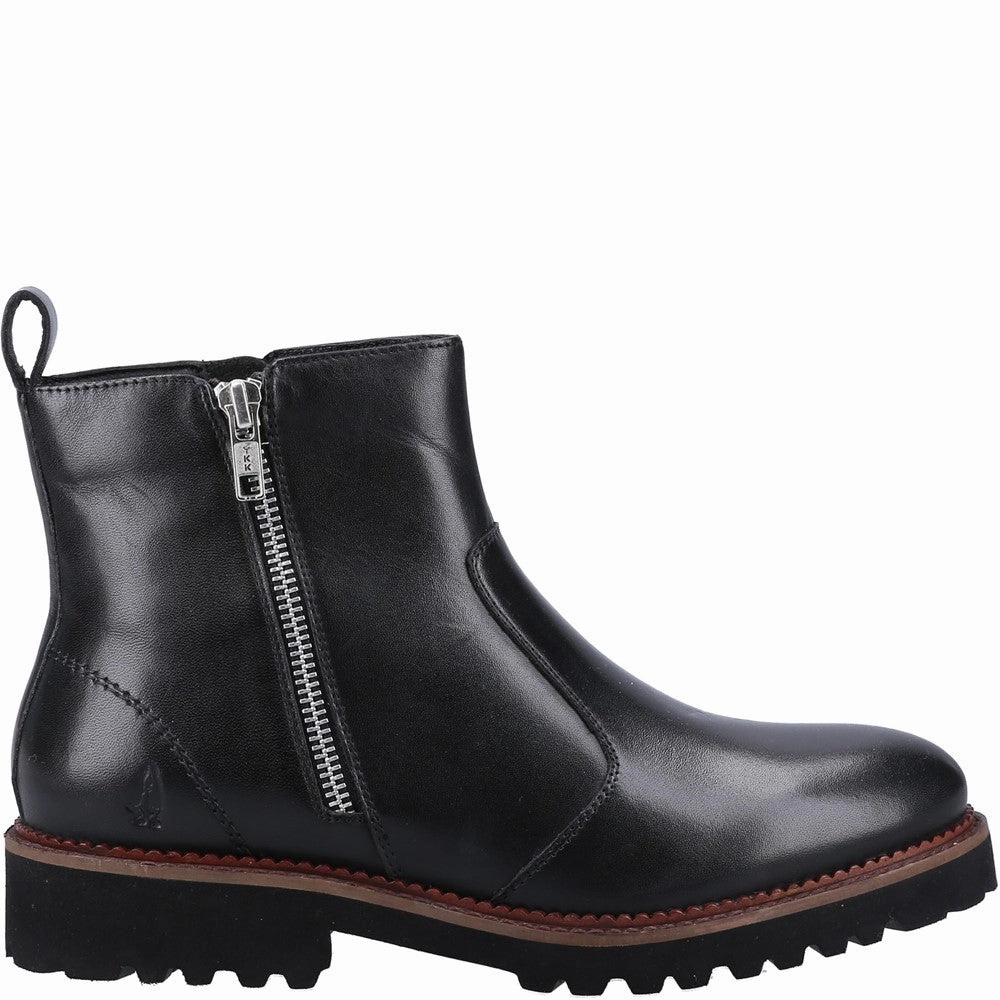 Hush Puppies Grace Zip Boot Breathable Outsole Comfortable Foot