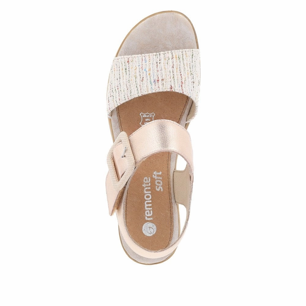 Summer Adventure Car Ride D6453-31 White Multi Wedge