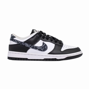 Ortholite insole Reliable Performance Women's Nike Dunk Low, Black Paisley