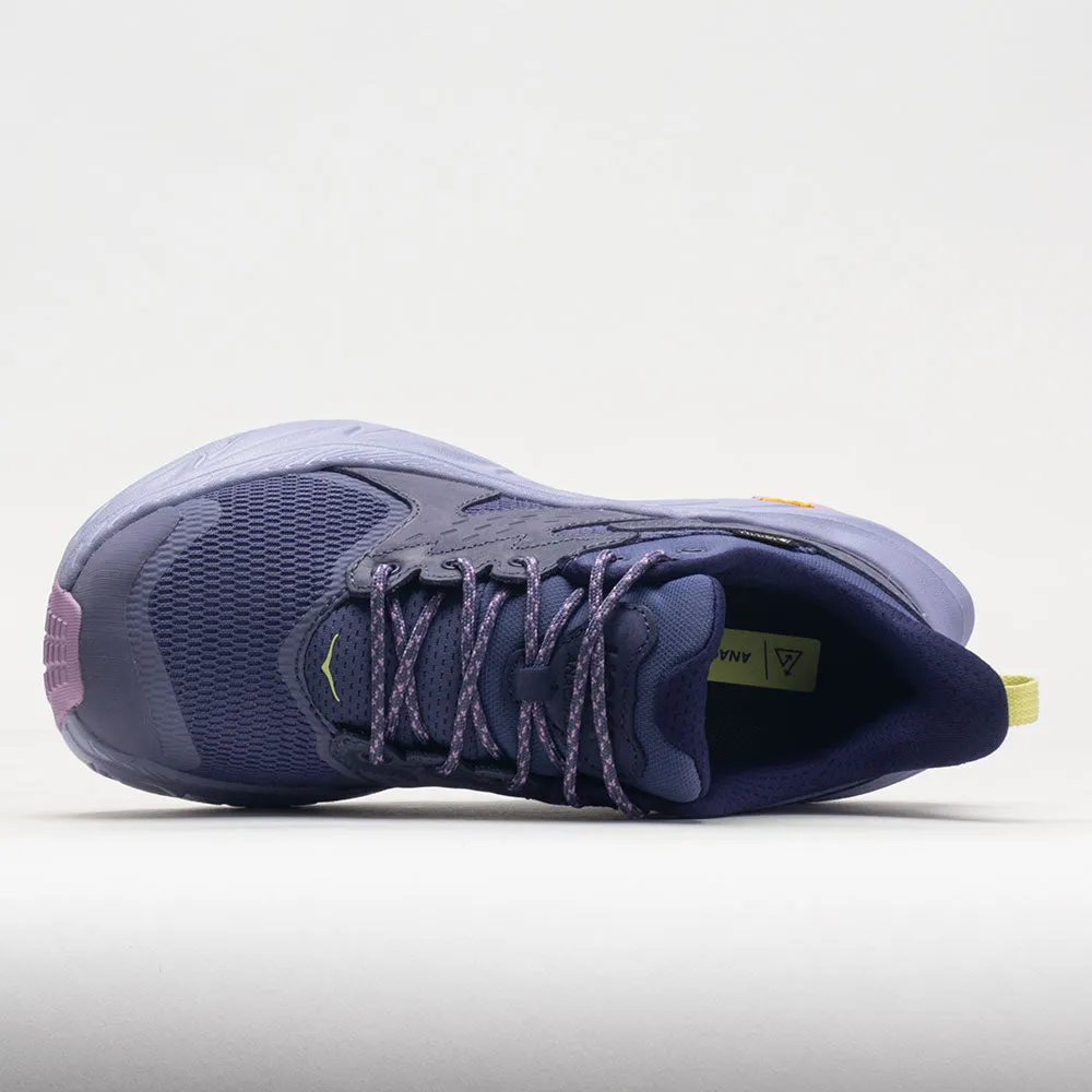 over - pronation HOKA Anacapa 2 Low GTX Women's  Meteor/Cosmic Sky