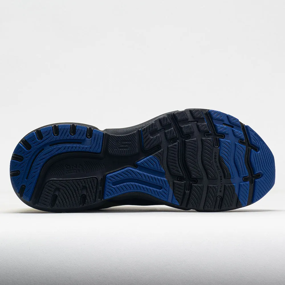 Brooks Ghost 15 Men's  Black/Nightlife/Blue powerlifting shoes rock - climbing running shoes