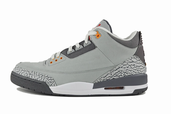 WaterResistant Colossal durability Air Jordan 3 LS "Cool Grey"