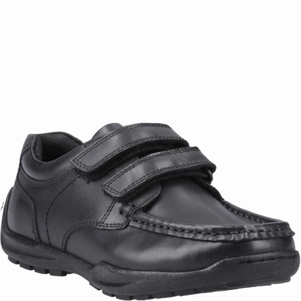 Stay Light Hush Puppies Maddox Touch Fastening XL Senior School Shoes