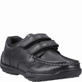 Stay Light Hush Puppies Maddox Touch Fastening XL Senior School Shoes