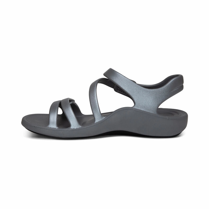 Women's Jillian Sport Shimmer Grey Easy Lock