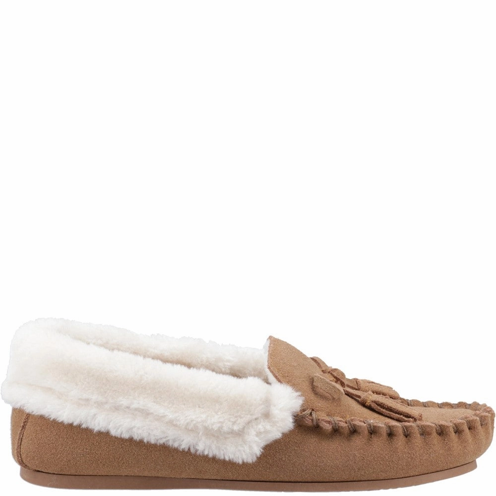 Hush Puppies Agnes Fur Slipper Move Around Sport Street