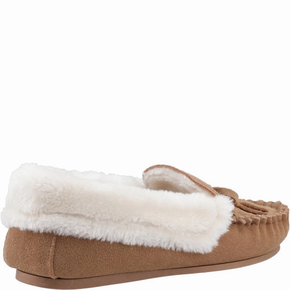 Hush Puppies Agnes Fur Slipper Goal Hike Wild Hike
