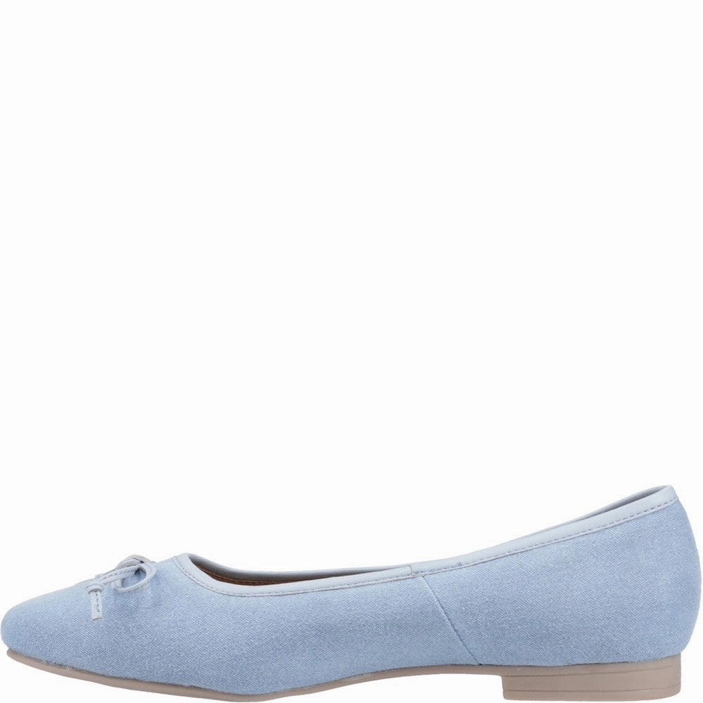 Hush Puppies Naomi Textile Ballet Smart Steps