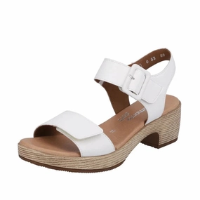 Sea Fun D0N52-80 Velcro Block Heel White