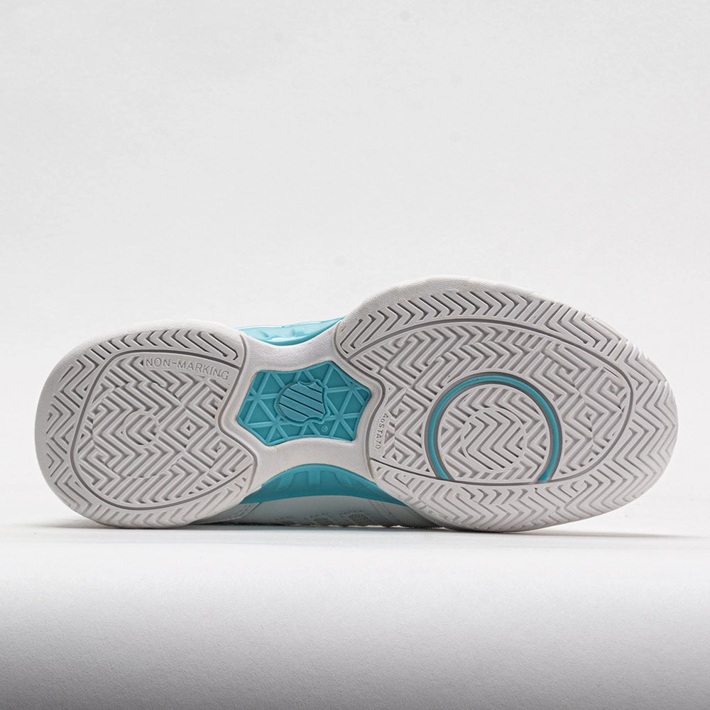 Lightweight Midsole Versatile Grip K-Swiss Bigshot Light 4 Women's  Brilliant WhiteAngel Blue/Sheer Lilac