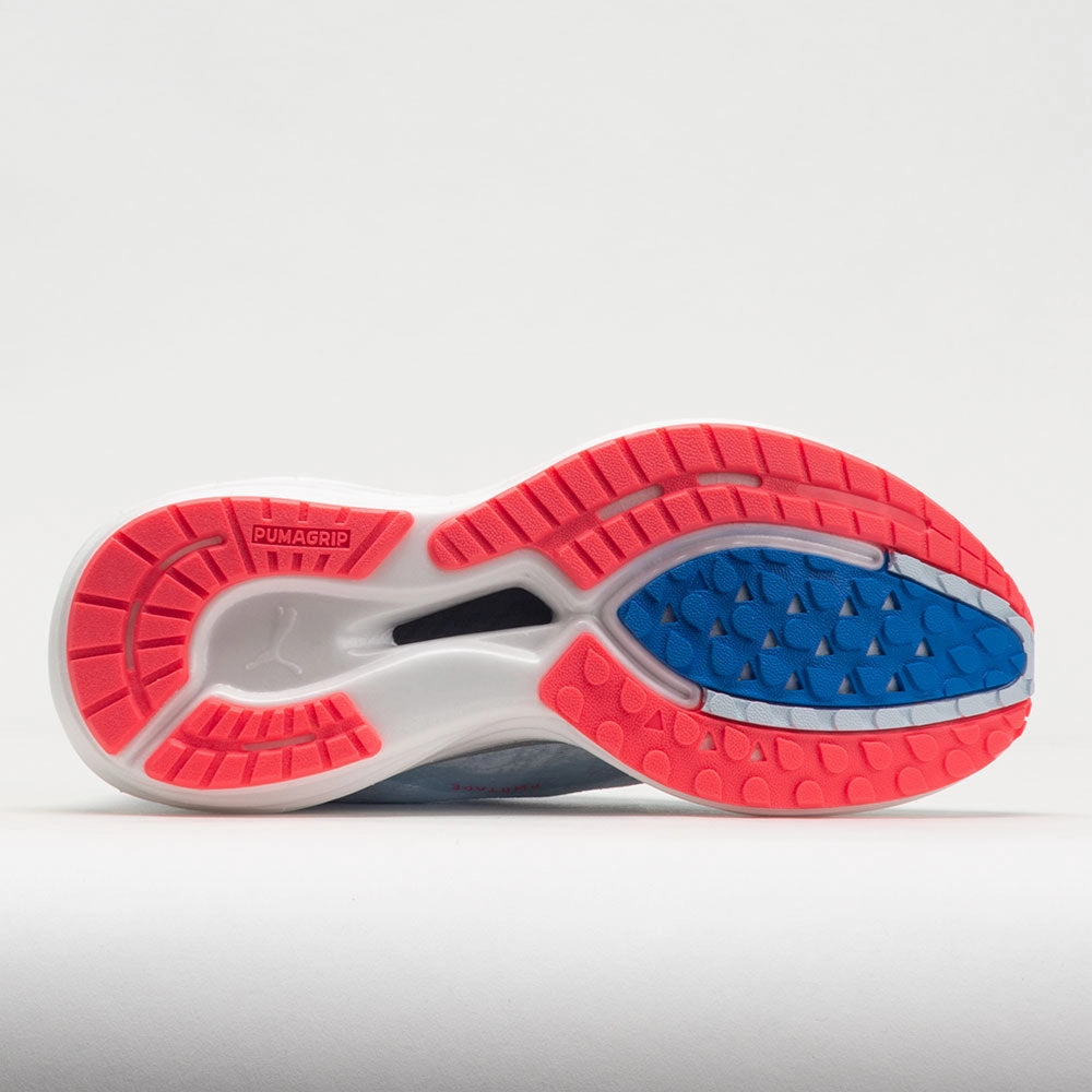 Puma Deviate Nitro 2 Women's  Icy Blue/Fire Orchid rubber shoes running with a minimalist style