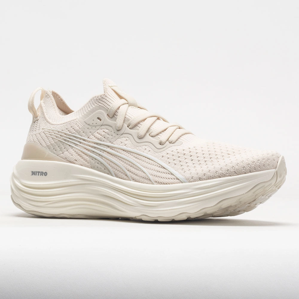 Puma ForeverRun Nitro Knit Women's  Alpine Snow/Warm White Joy