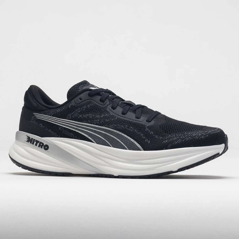 Puma Magnify Nitro 2 Men's  Puma Black/White/Silver loose fit shoes adventure - themed shoes