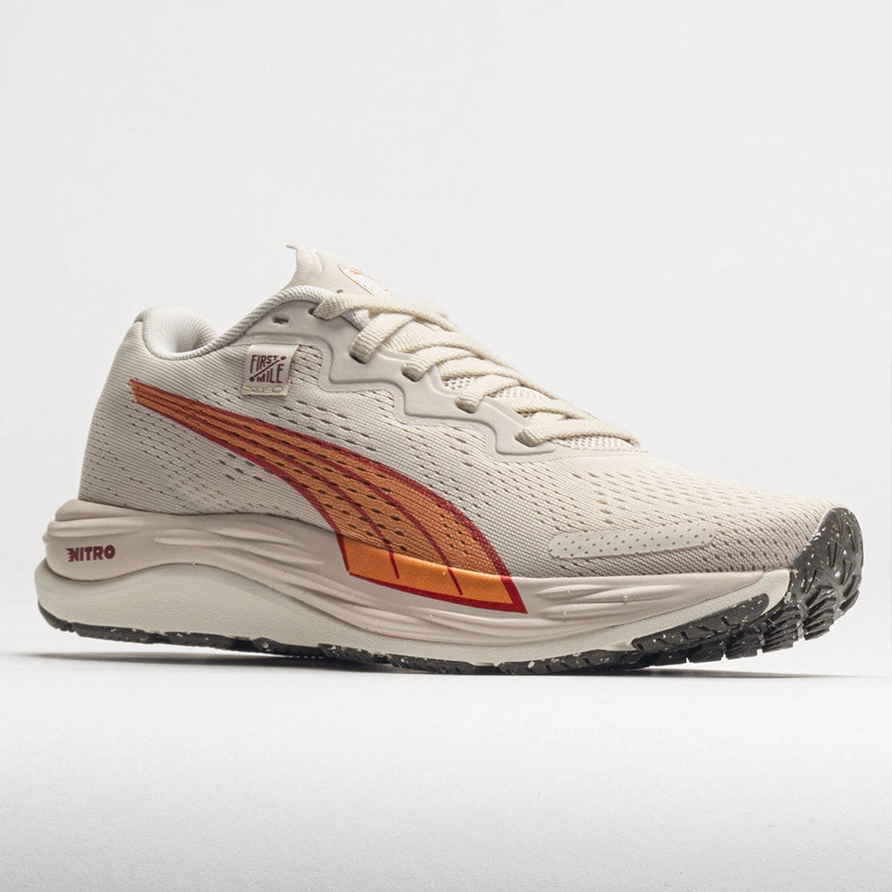 Mesh Lining Anatomical shape Puma Velocity Nitro 2 First Mile Women's  Warm White/Bright Melon