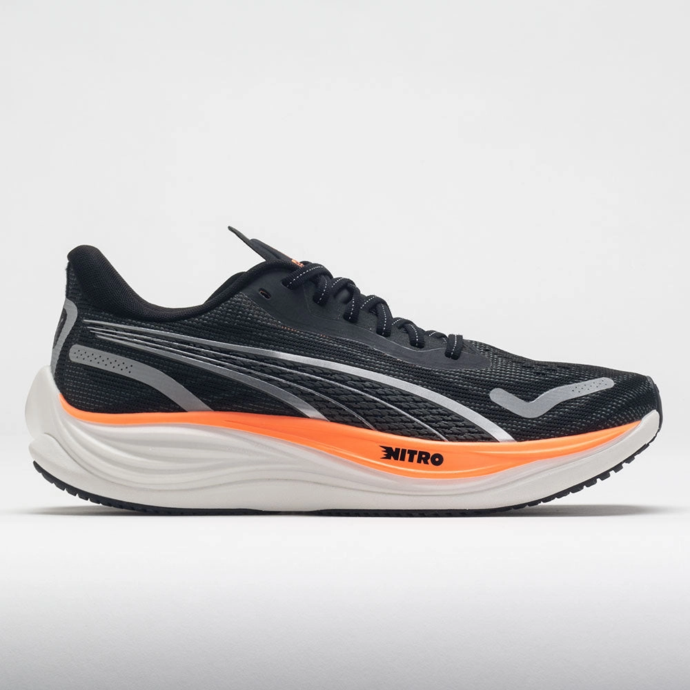 Puma Velocity Nitro 3 Men's  Black/Silver/Neon Citrus Outdoor necessity Pilates shoes