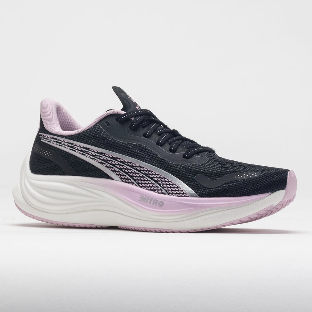 Saucony PowerGrid loop - closure Puma Velocity Nitro 3 Women's  Black/Silver/Grape Mist