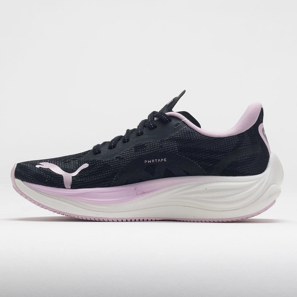 neutral - arch - feature shoes Midsole Comfort Puma Velocity Nitro 3 Women's  Black/Silver/Grape Mist