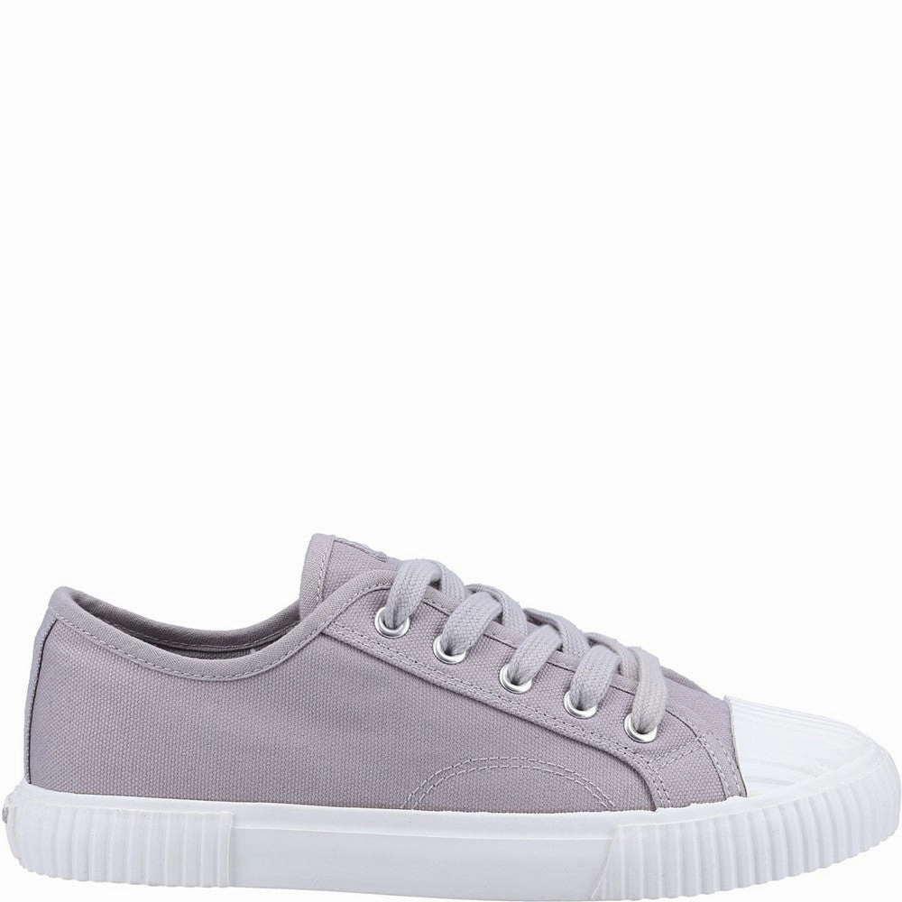 Easy To Clean Hush Puppies Brooke Canvas Trainer