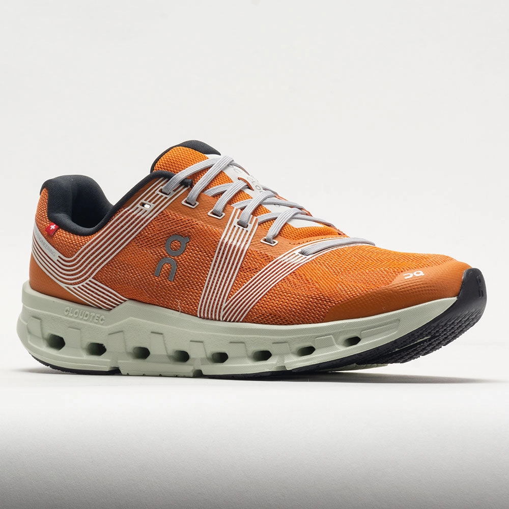 outdoor running shoe application On Cloudgo Men's  Turmeric/Aloe
