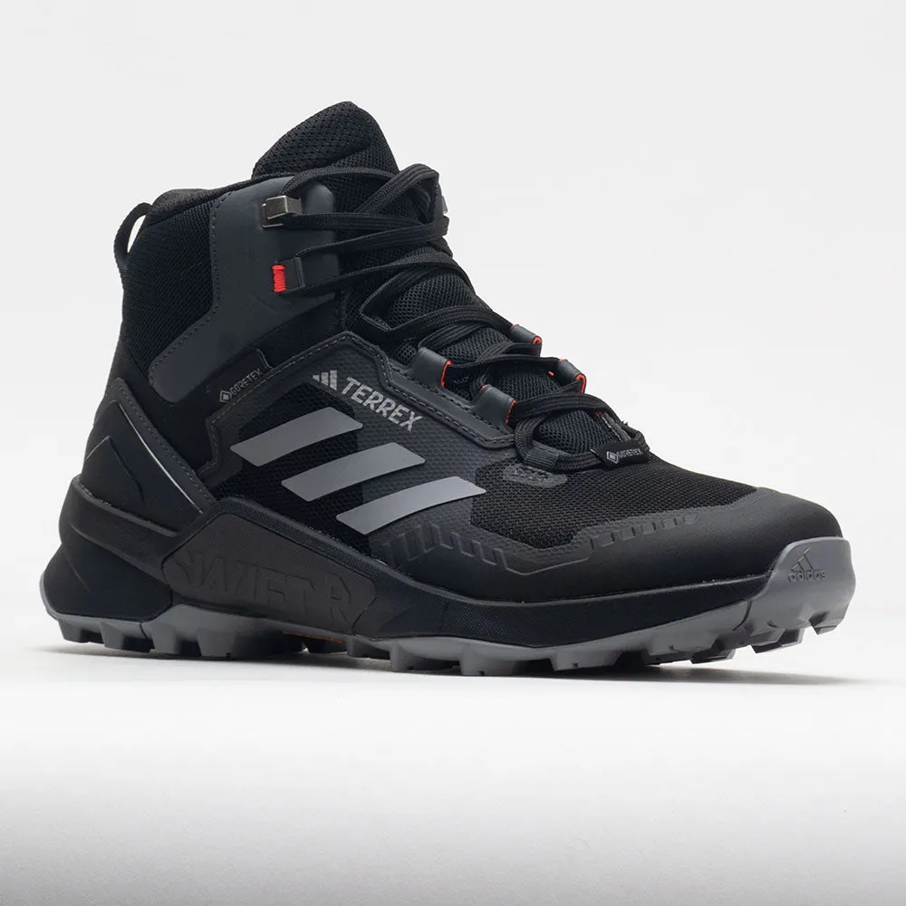 adidas Terrex Swift R3 Mid GTX Men's  Black/Grey/Solar Red party - themed running option