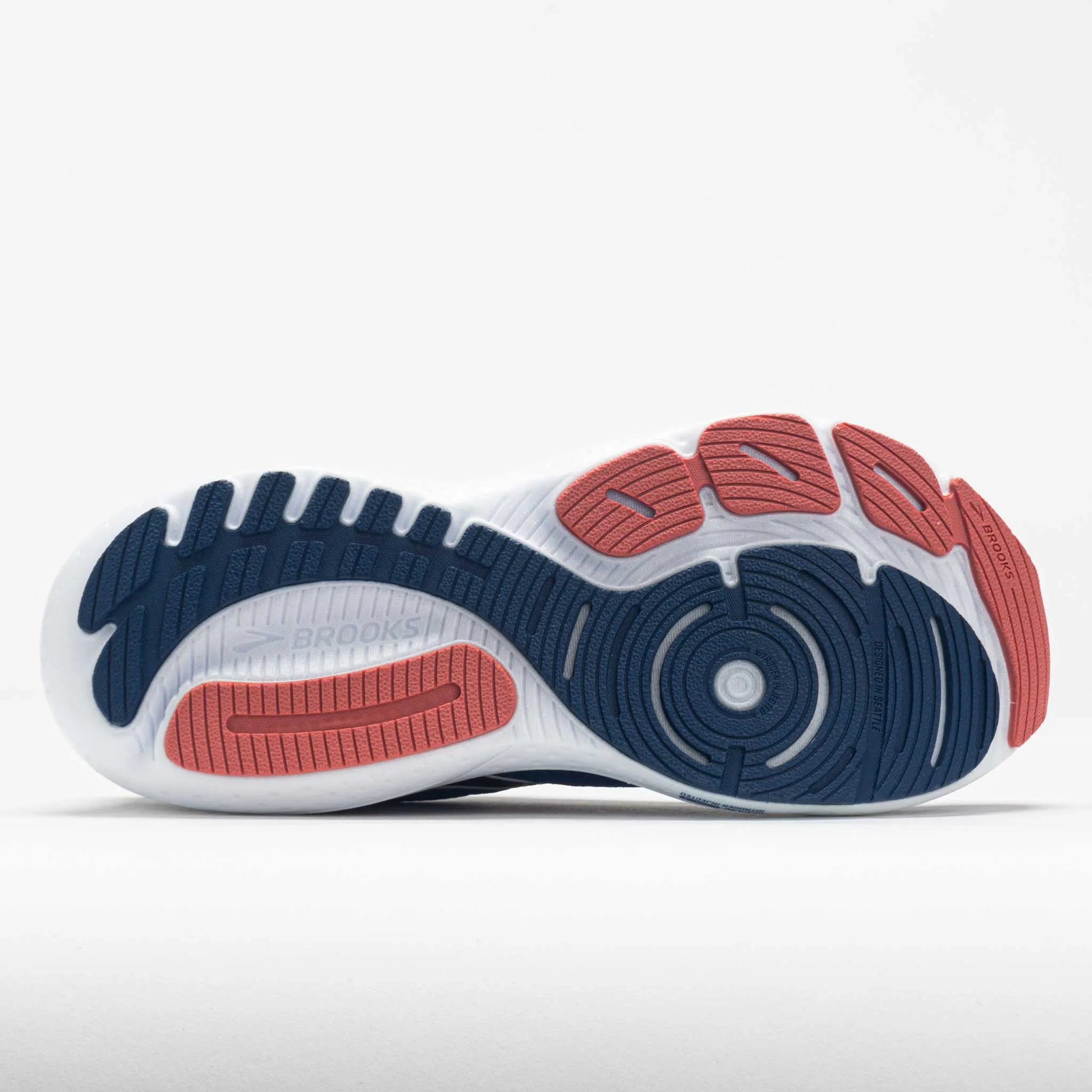 zipper closure shoes elite running shoes Brooks Glycerin GTS 21 Women's  Blue/Icy Pink/Rose