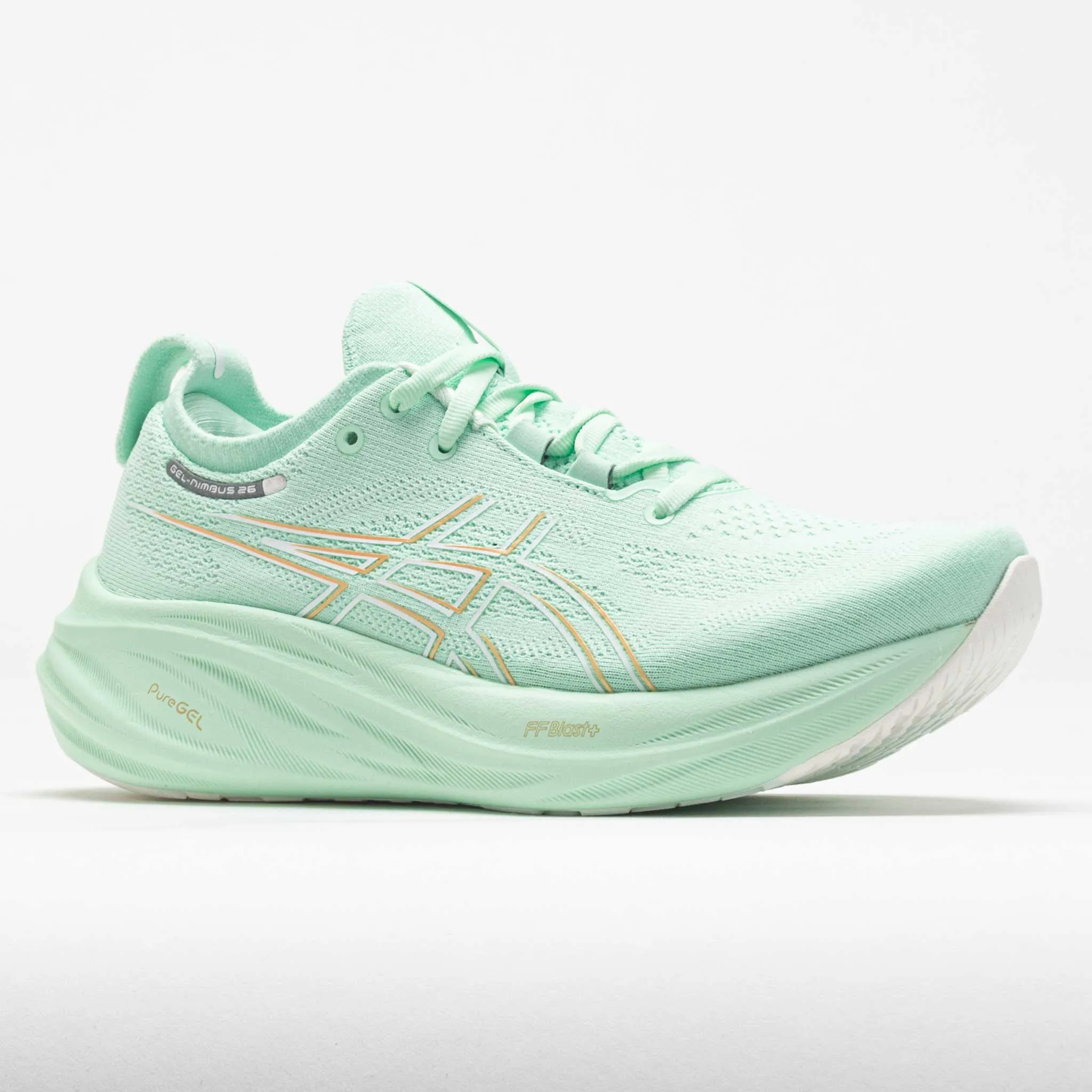 racing running footwear manga - themed running wear ASICS GEL-Nimbus 26 Women's  Mint Tint/Pale Mint