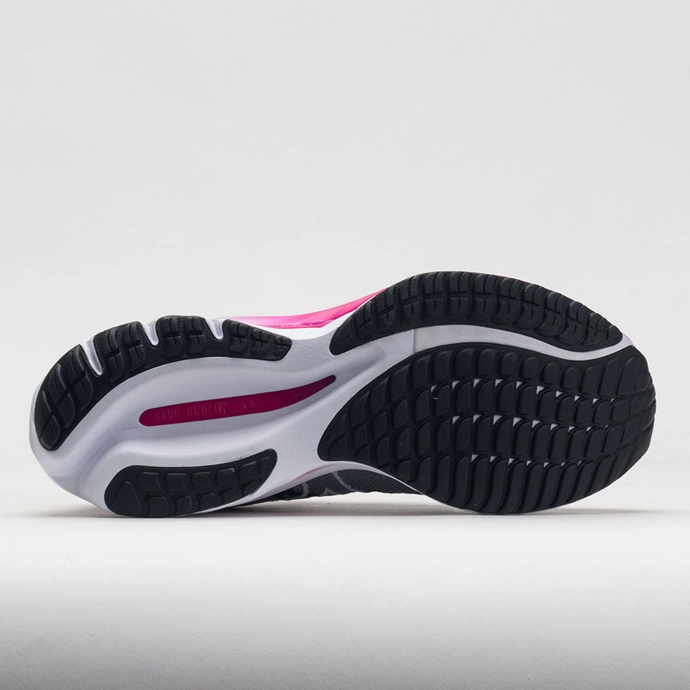 Mizuno Wave Rider 27 Project Zero Women's  Black/White efficient movement Amateur athletes