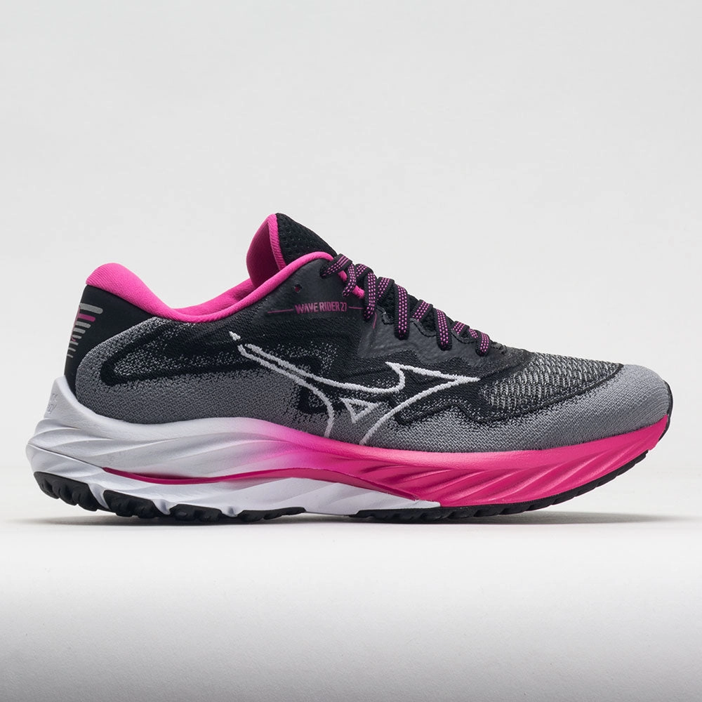 relay - run Mizuno Wave Rider 27 Project Zero Women's  Black/White