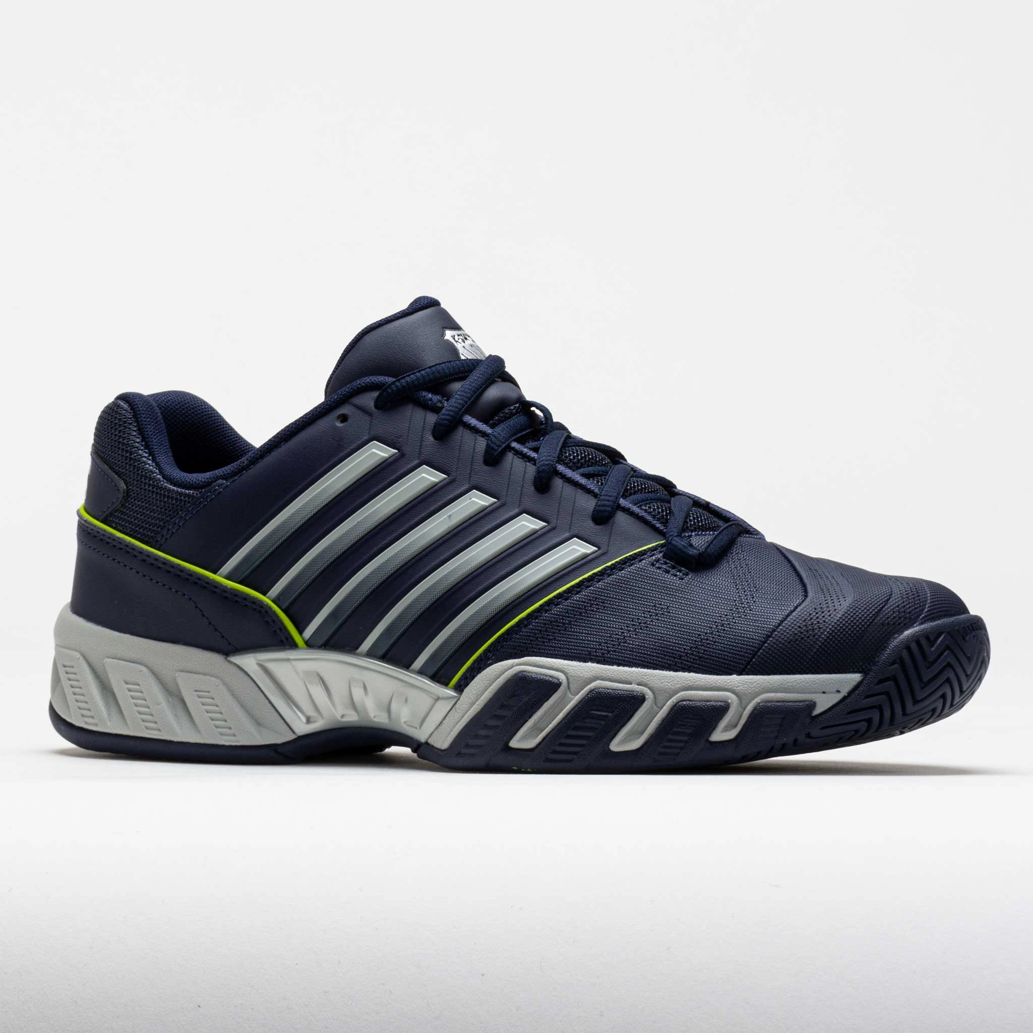 K-Swiss Bigshot Light 4 Men's  Peacoat/Gray Violet/Lime Green MDOutsole Reflective details
