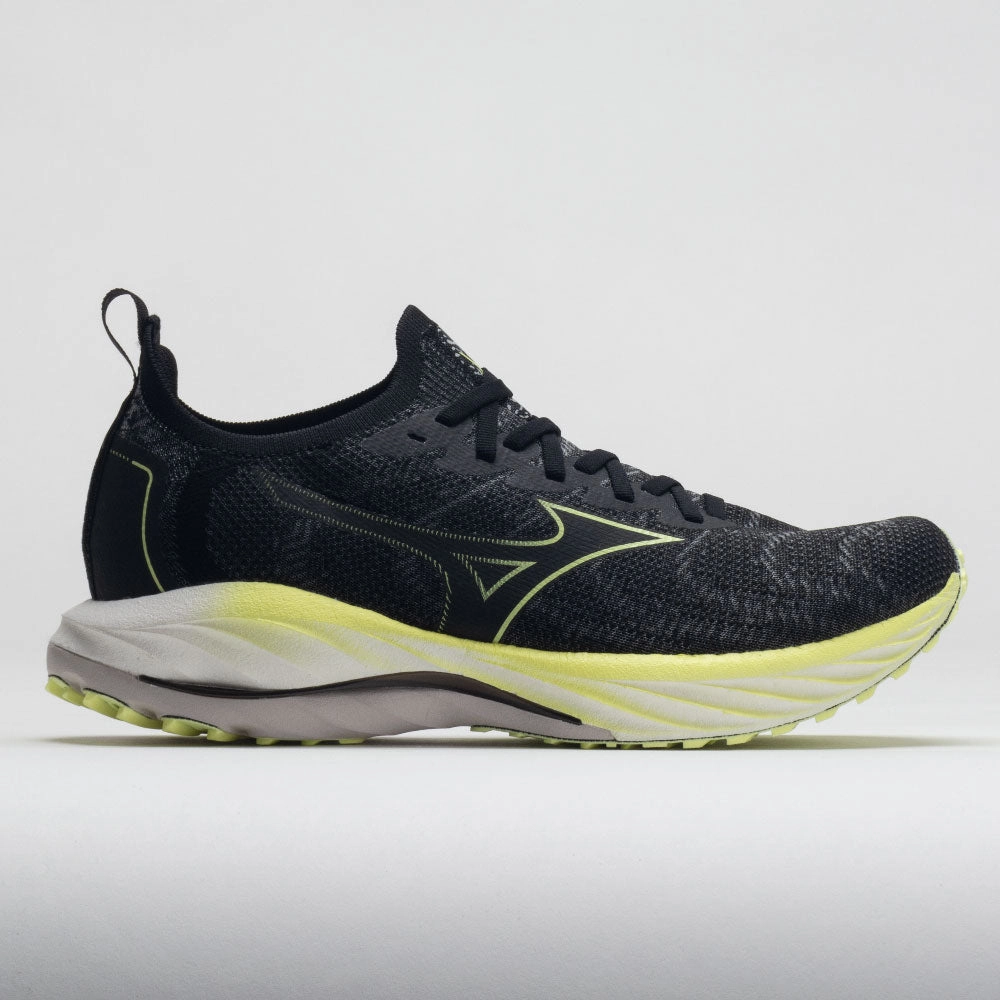 Mizuno Wave Neo Wind Men's  Undyed Black/Luminous running for a cause